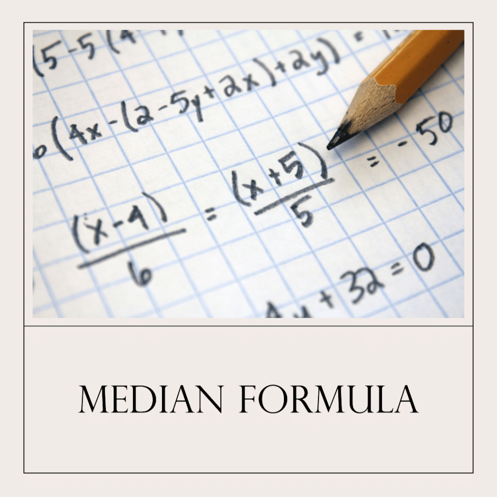 Median Formula Class 10th