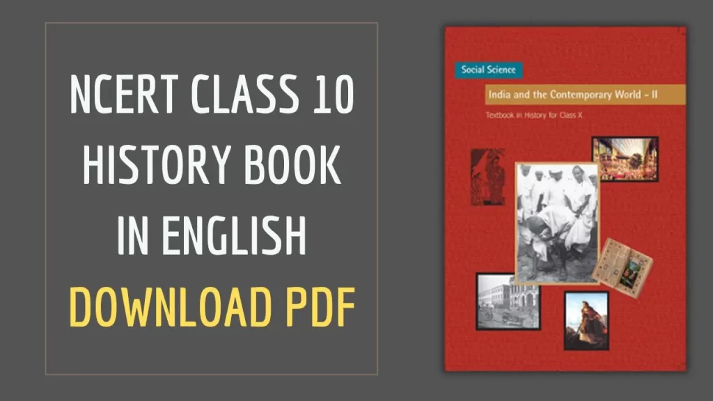 10th Class History Textbook PDF English Medium