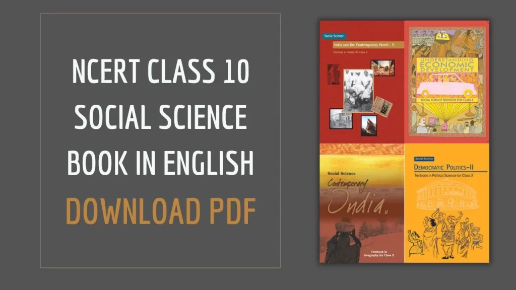 10th Social Science Book English Medium in PDF